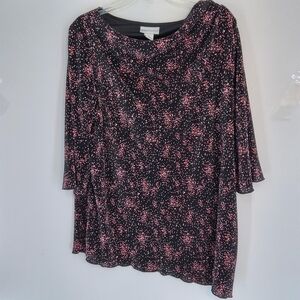 ANNA MAXWELL 1X PI K POLKA DOTTED TOP